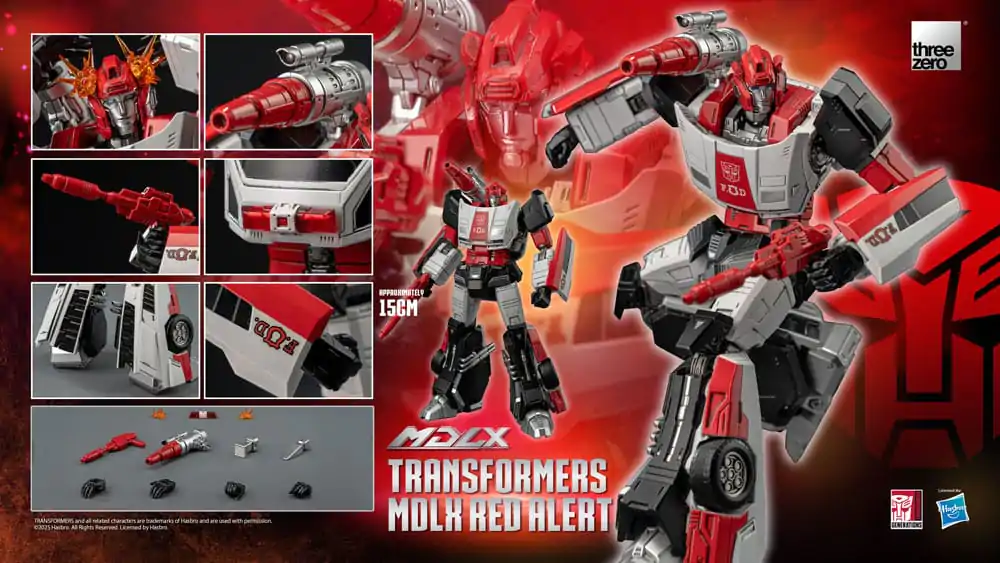 Transformers MDLX Actionfigur Red Alert 15 cm Produktfoto