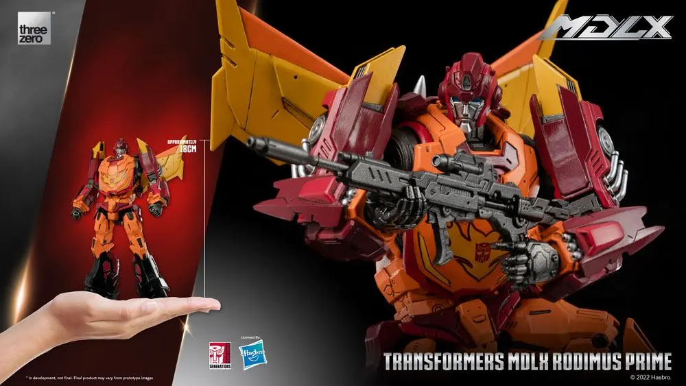 Transformers MDLX Actionfigur Rodimus Prime 18 cm Produktfoto