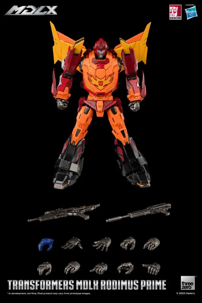 Transformers MDLX Actionfigur Rodimus Prime 18 cm Produktfoto