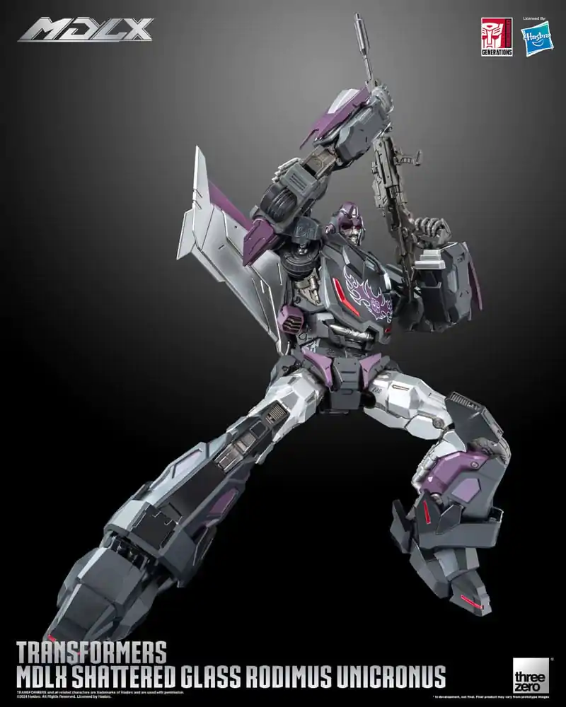 Transformers MDLX Actionfigur Shattered Glass Rodimus Unicronus 18 cm termékfotó