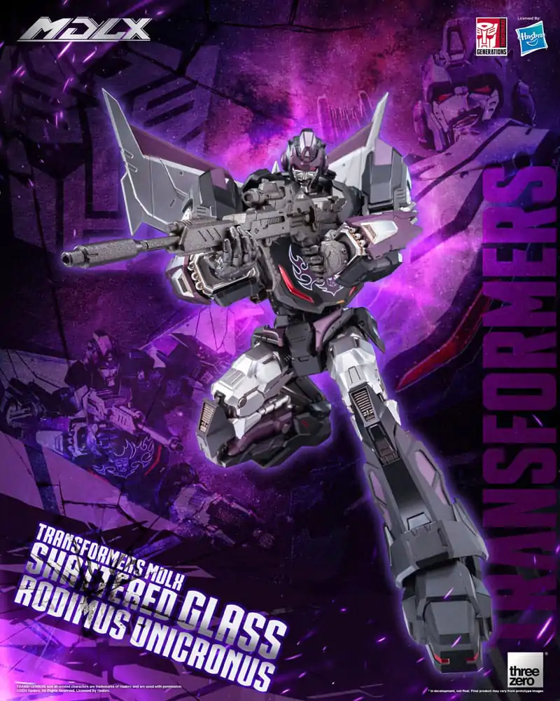 Transformers MDLX Actionfigur Shattered Glass Rodimus Unicronus 18 cm termékfotó