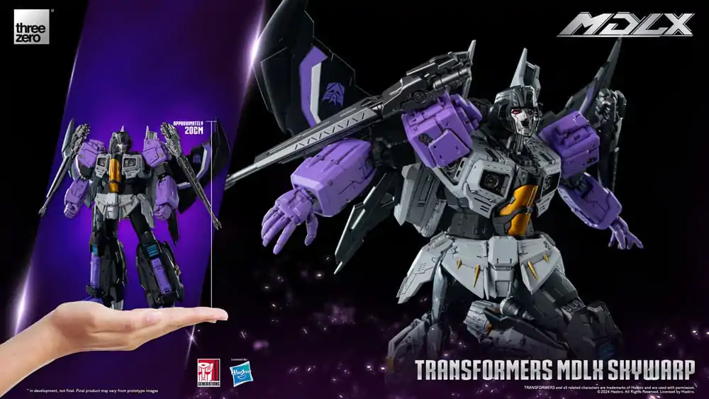 Transformers MDLX Actionfigur Skywarp 20 cm termékfotó