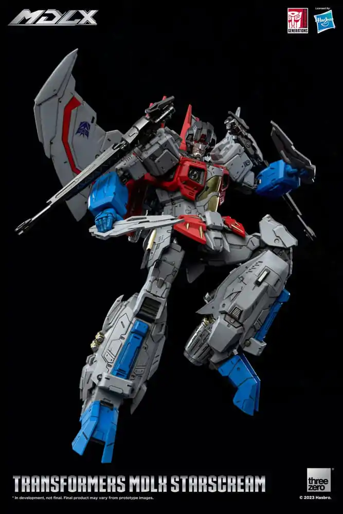 Transformers MDLX Actionfigur Starscream 20 cm Produktfoto