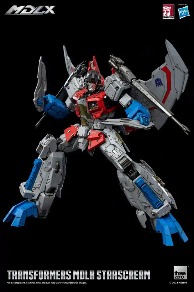 Transformers MDLX Actionfigur Starscream 20 cm Produktfoto