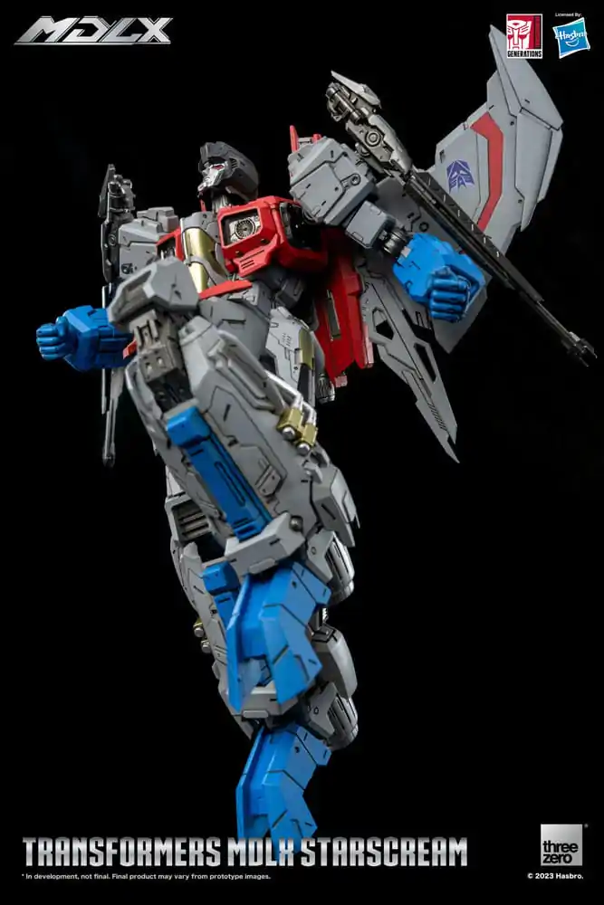Transformers MDLX Actionfigur Starscream 20 cm Produktfoto