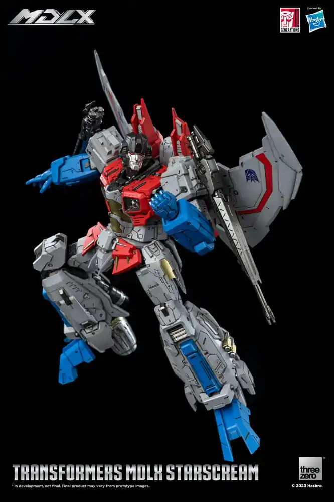 Transformers MDLX Actionfigur Starscream 20 cm Produktfoto
