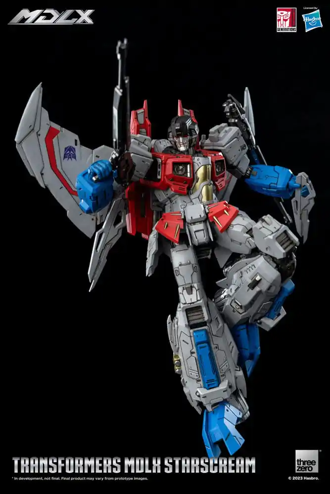 Transformers MDLX Actionfigur Starscream 20 cm Produktfoto