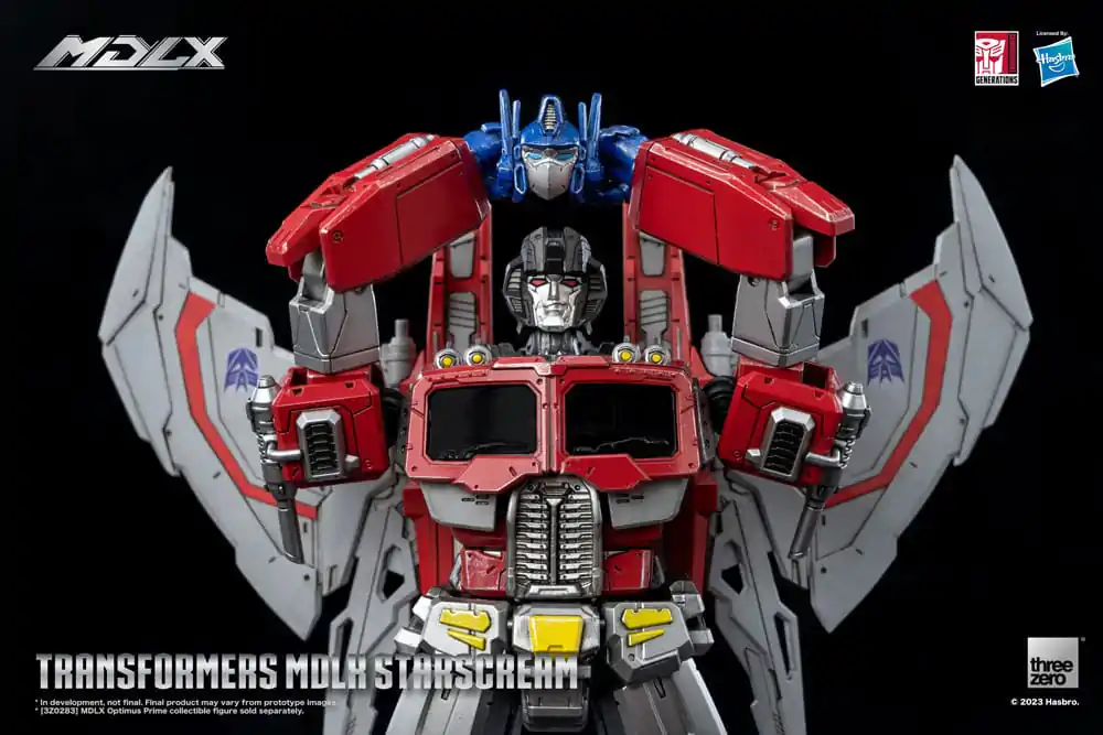 Transformers MDLX Actionfigur Starscream 20 cm Produktfoto