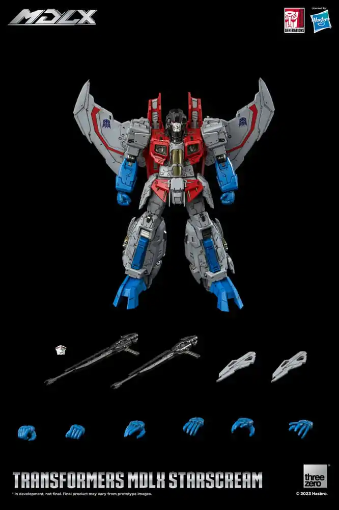 Transformers MDLX Actionfigur Starscream 20 cm Produktfoto