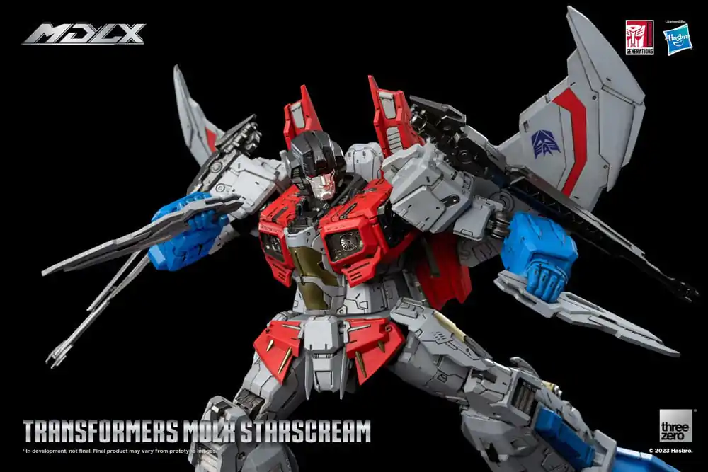 Transformers MDLX Actionfigur Starscream 20 cm Produktfoto