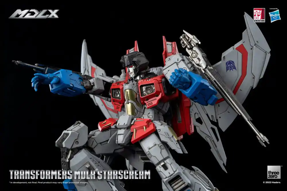 Transformers MDLX Actionfigur Starscream 20 cm Produktfoto