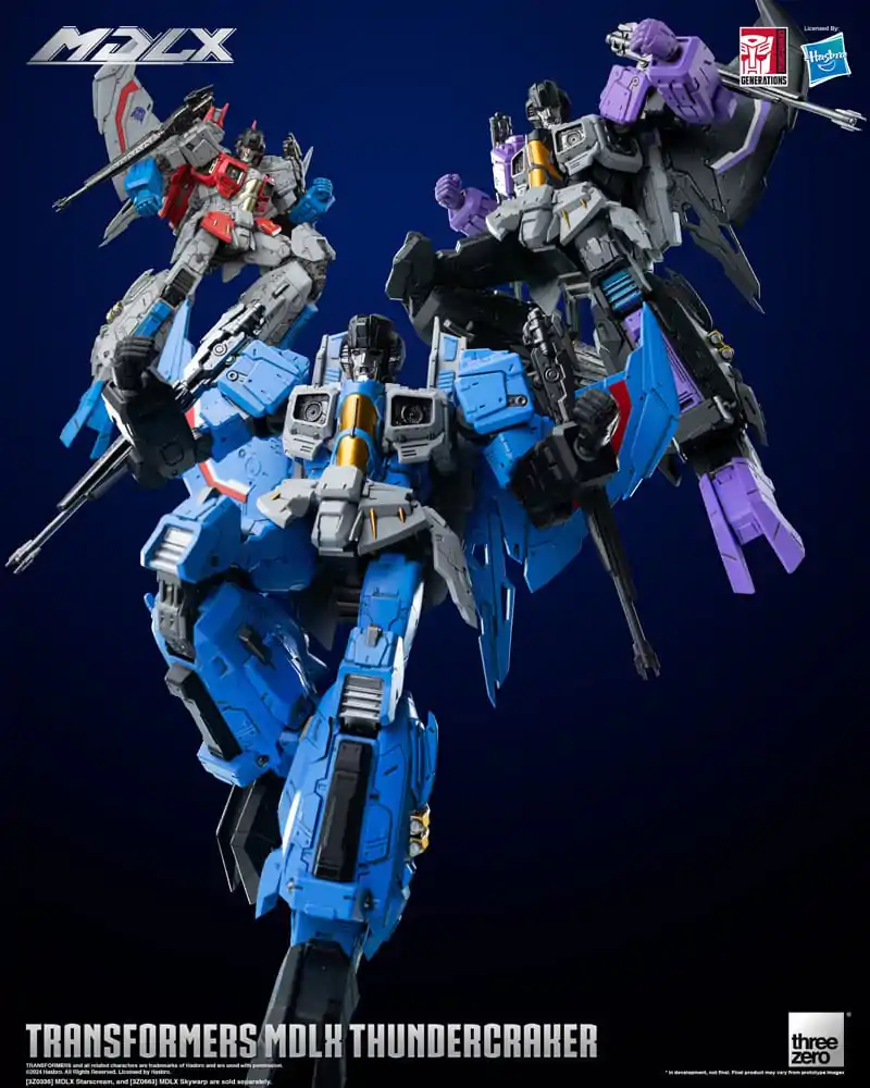 Transformers MDLX Actionfigur Thundercracker 20 cm termékfotó