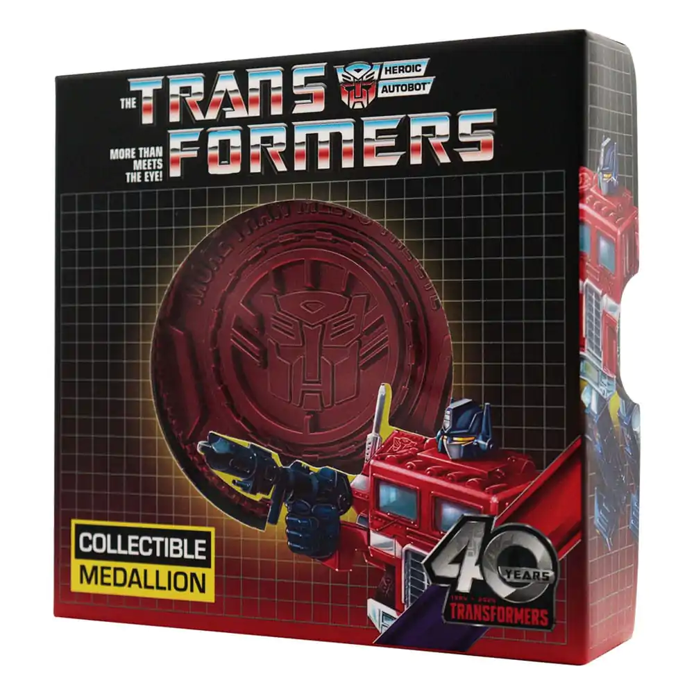 Transformers Medaille 40th Anniversary Autobot Edition termékfotó