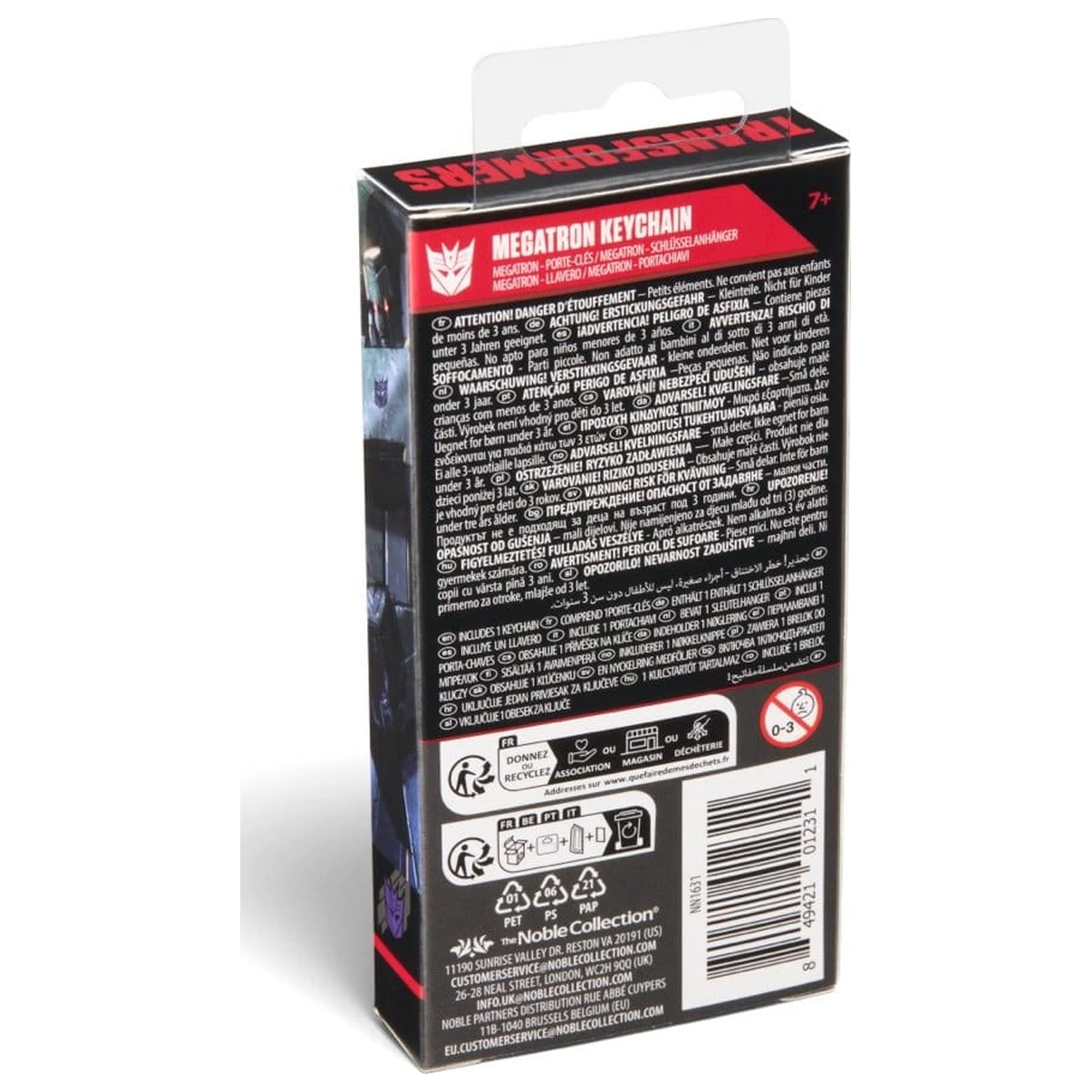 Transformers Schlüsselanhänger Megatron 13 cm Produktfoto