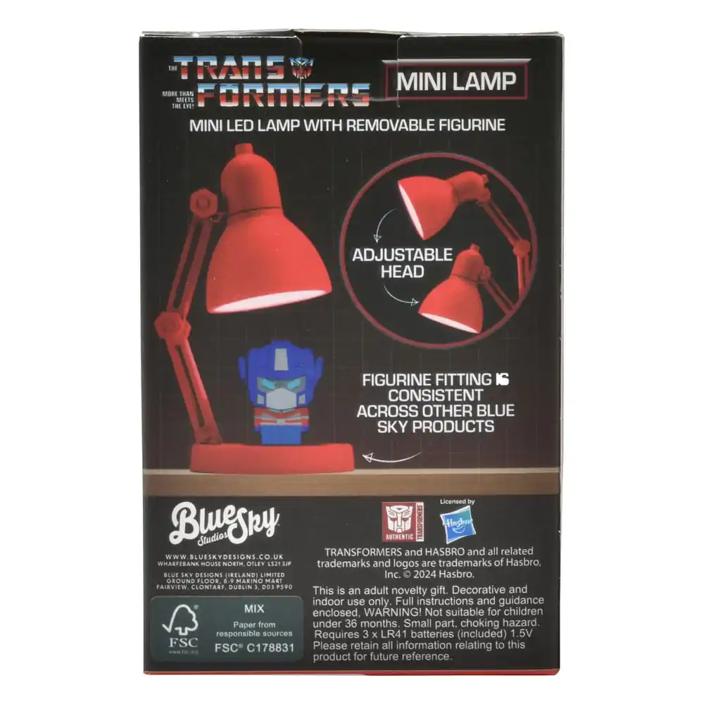 Transformers Mini LED-Lampe mit Figur 10 cm Produktfoto