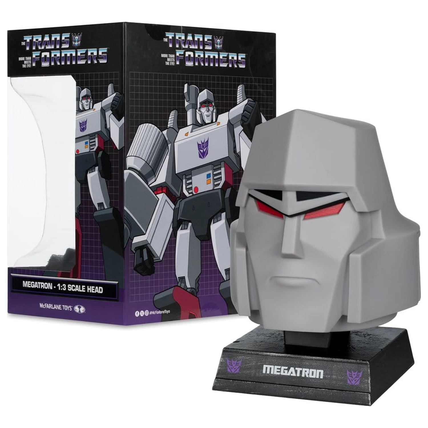 Transformers Mini Replik Kopf 1/3 Megatron 18 cm Produktfoto
