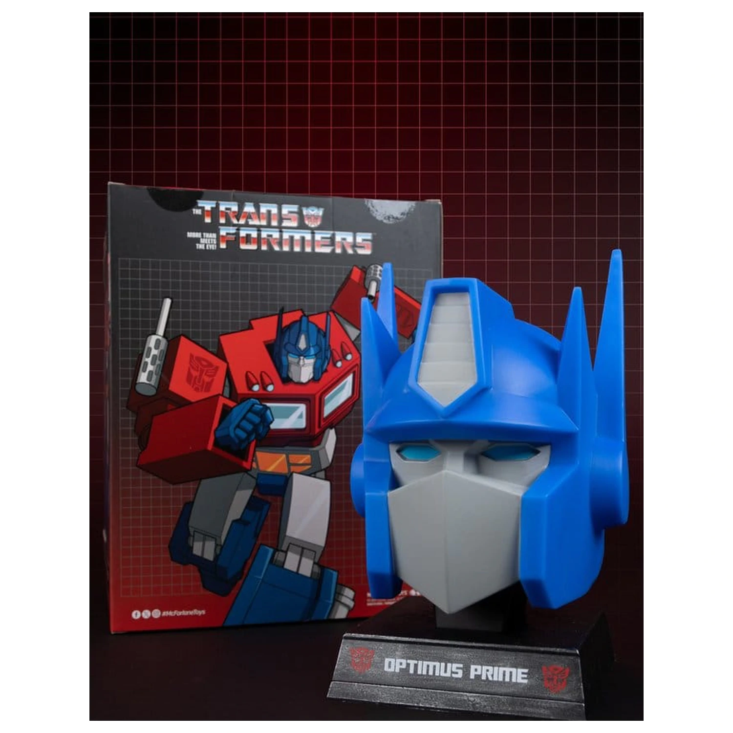 Transformers Mini Nachbildung Kopf 1/3 Optimus Prime 19 cm Produktfoto