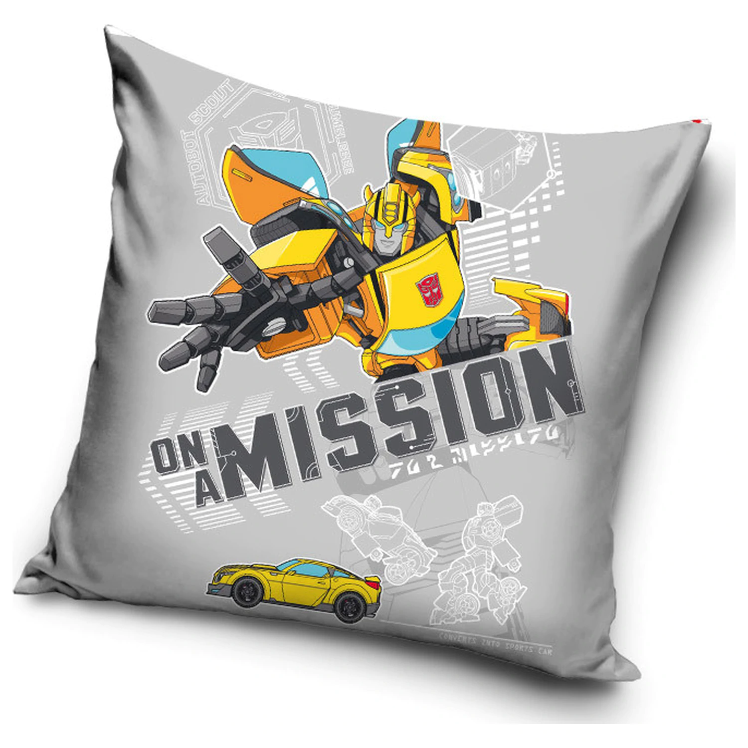 Transformers Mission Kissenbezug Produktfoto