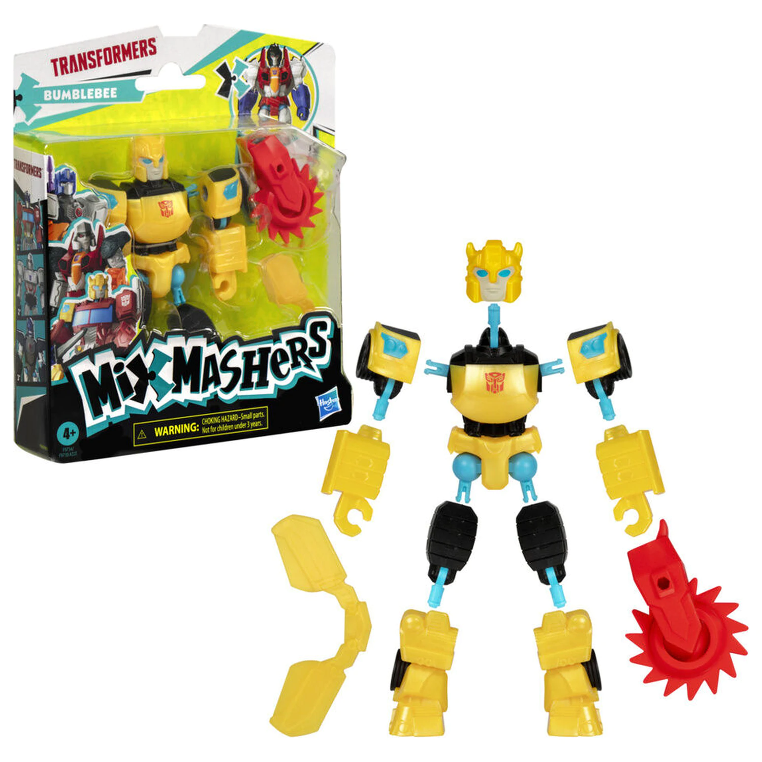 Transformers Mix Mashers Bumblebee Figur Produktfoto