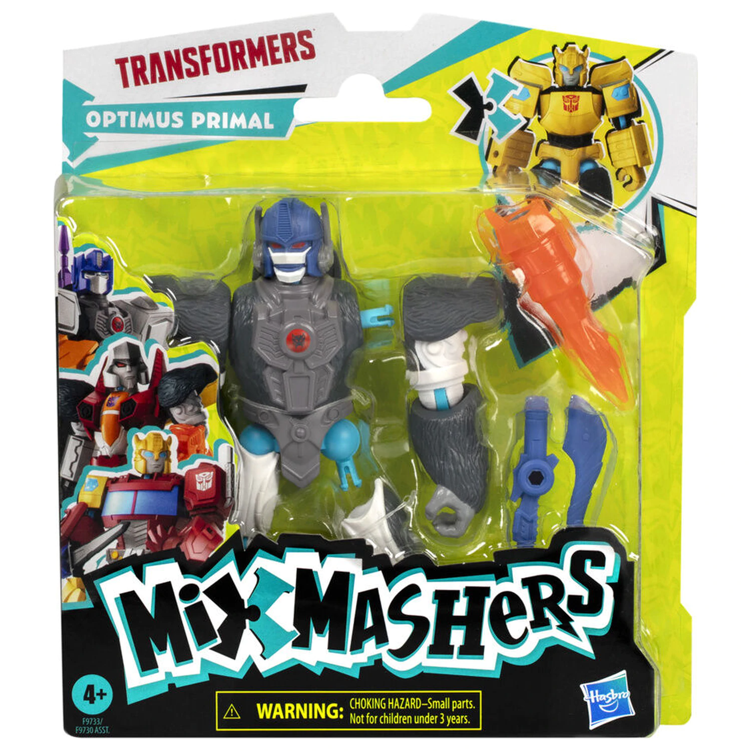 Transformers Mix Mashers Optimus Primal Figur Produktfoto