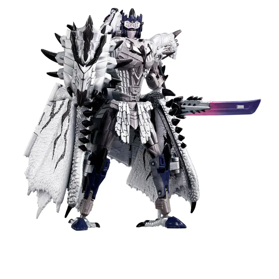 Transformers Monster Hunter Silver Rathalos Prime Figur 13 cm Produktfoto