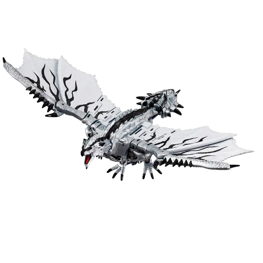 Transformers Monster Hunter Silver Rathalos Prime Figur 13 cm Produktfoto