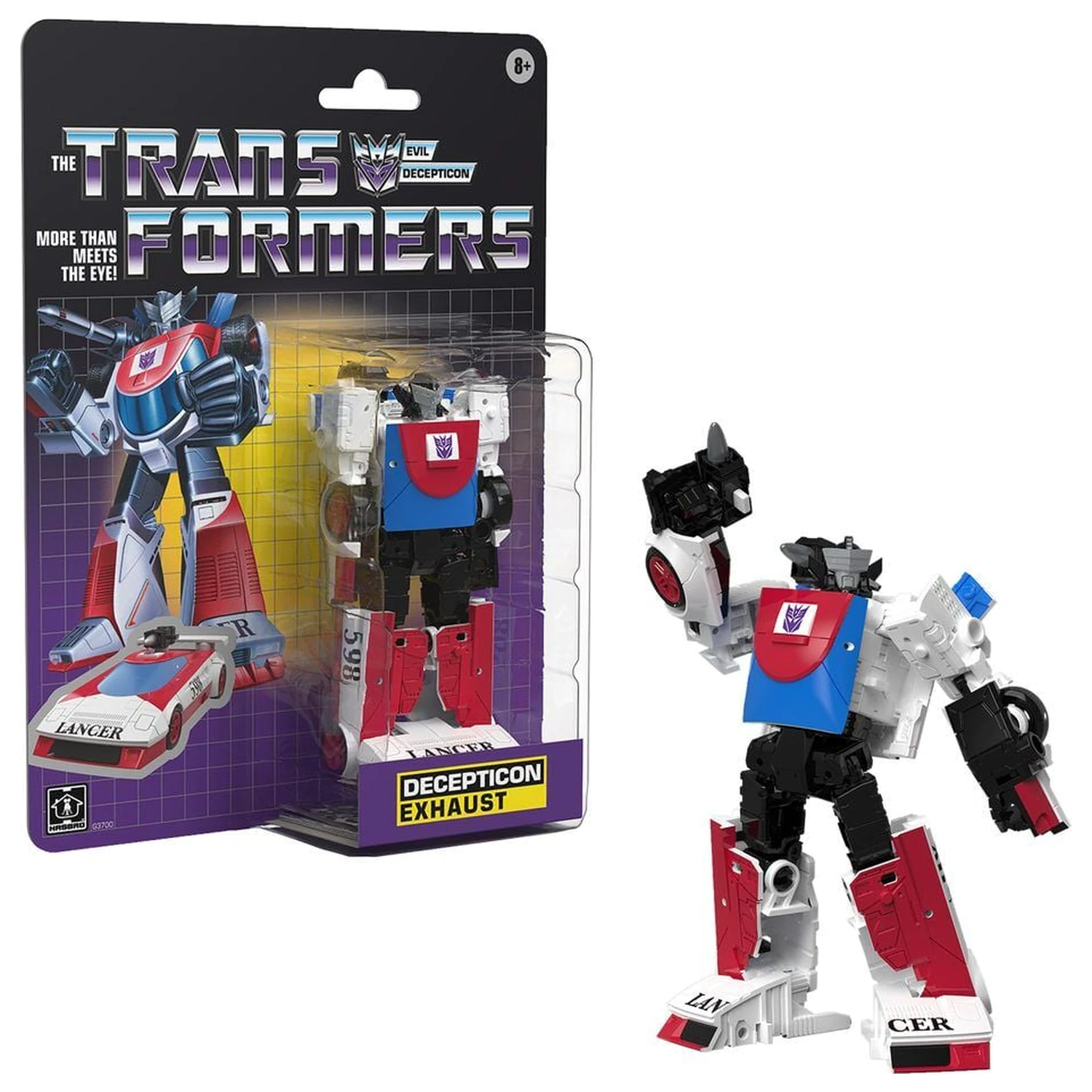 Transformers More Than Meets The Eye Decepticon Exhaust Figur 13,2 cm Produktfoto
