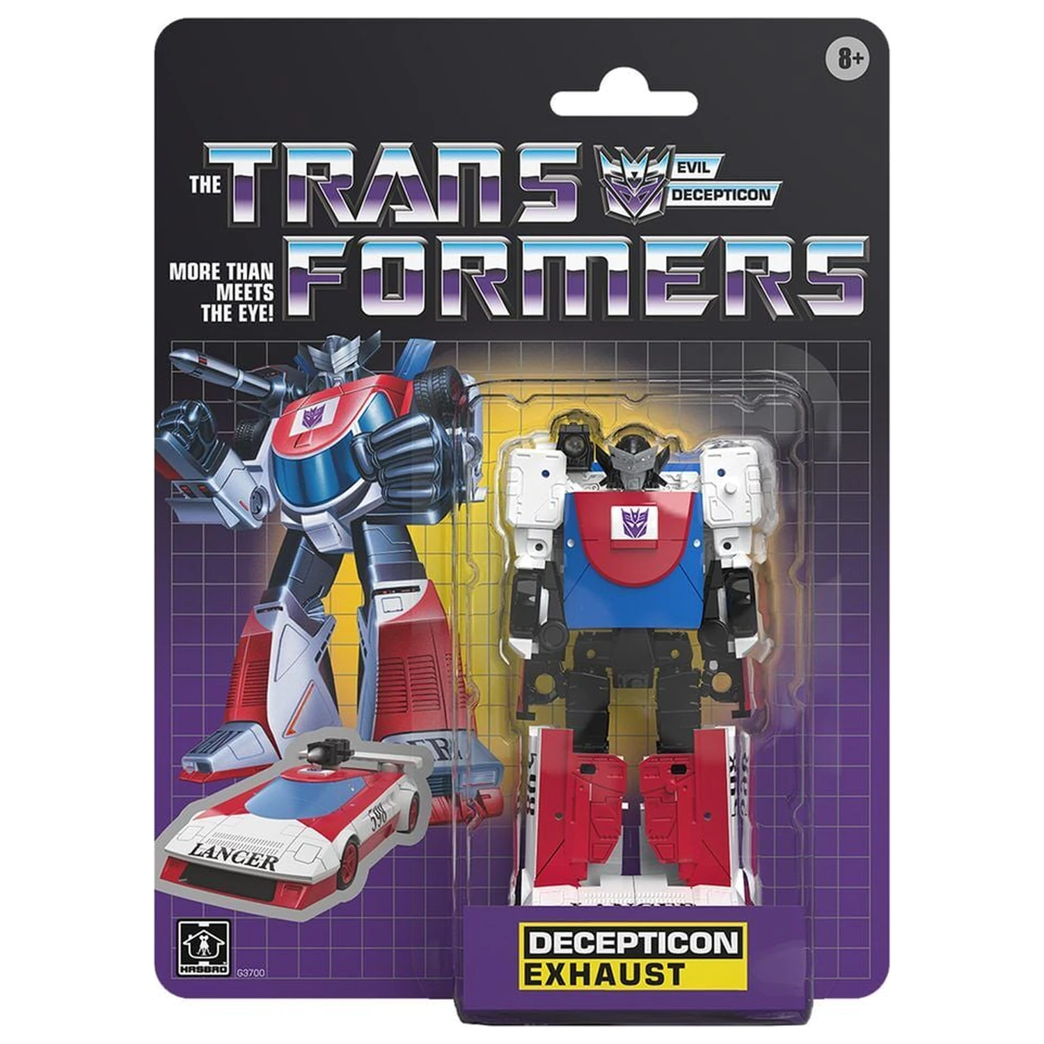 Transformers More Than Meets The Eye Decepticon Exhaust Figur 13,2 cm Produktfoto