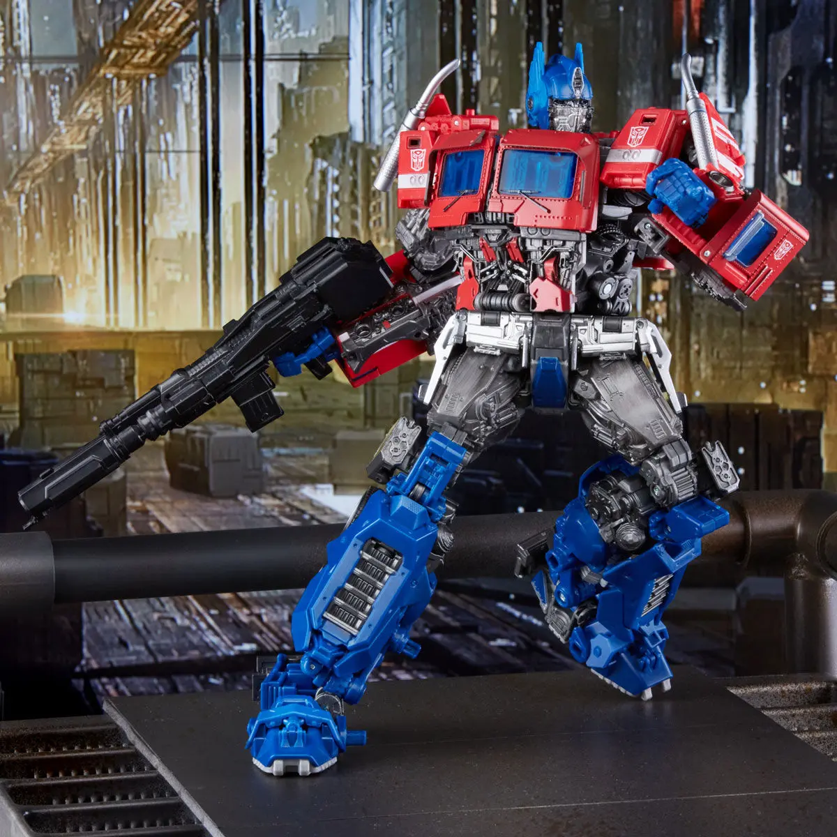 Transformers Move Masterpiece Bumblebee Optimus Prime 27 cm Produktfoto
