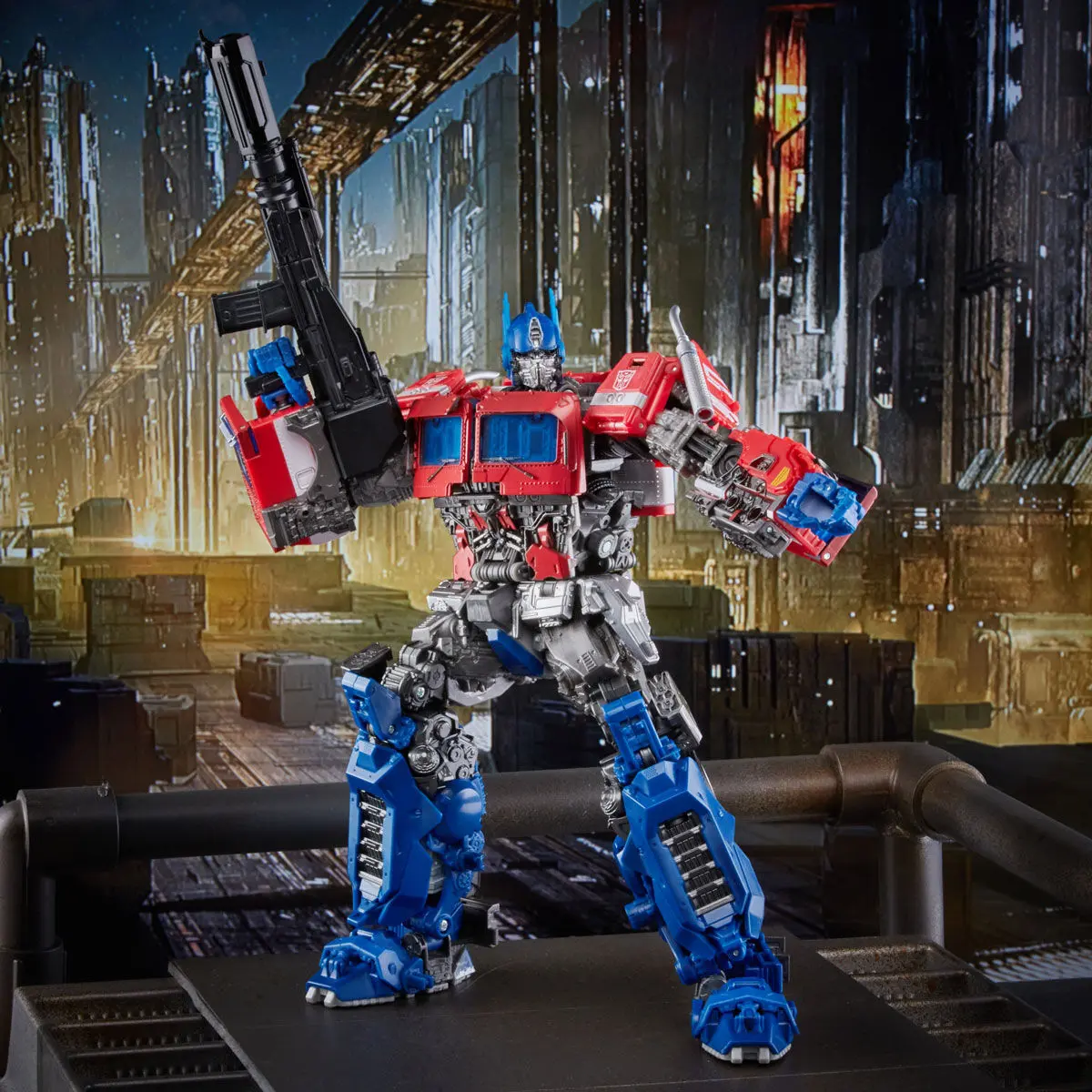 Transformers Move Masterpiece Bumblebee Optimus Prime 27 cm Produktfoto