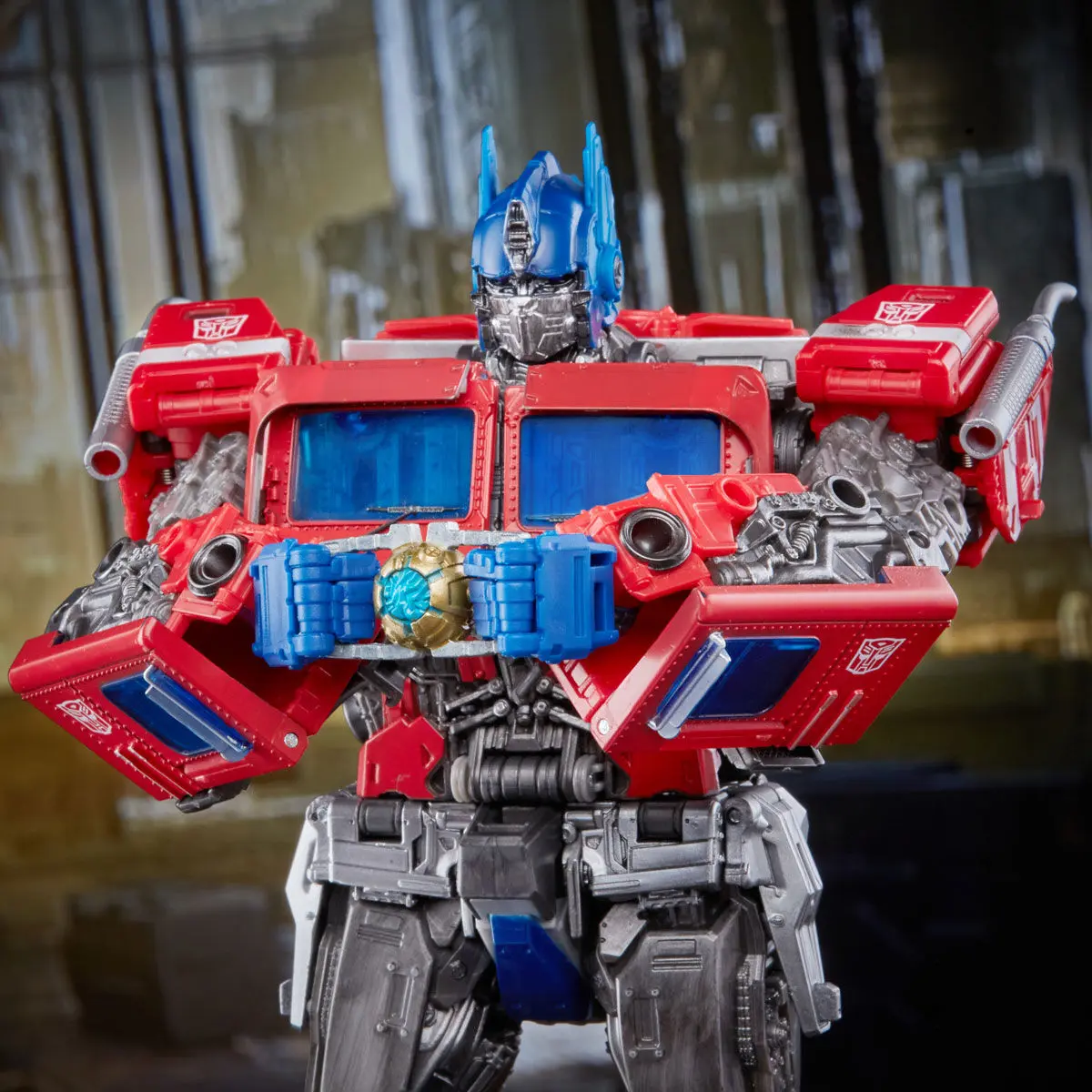 Transformers Move Masterpiece Bumblebee Optimus Prime 27 cm Produktfoto