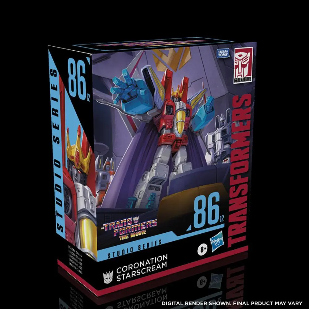 Transformers Movie 1986 Studio Series Leader Class Actionfigur 2022 Coronation Starscream 22 cm termékfotó