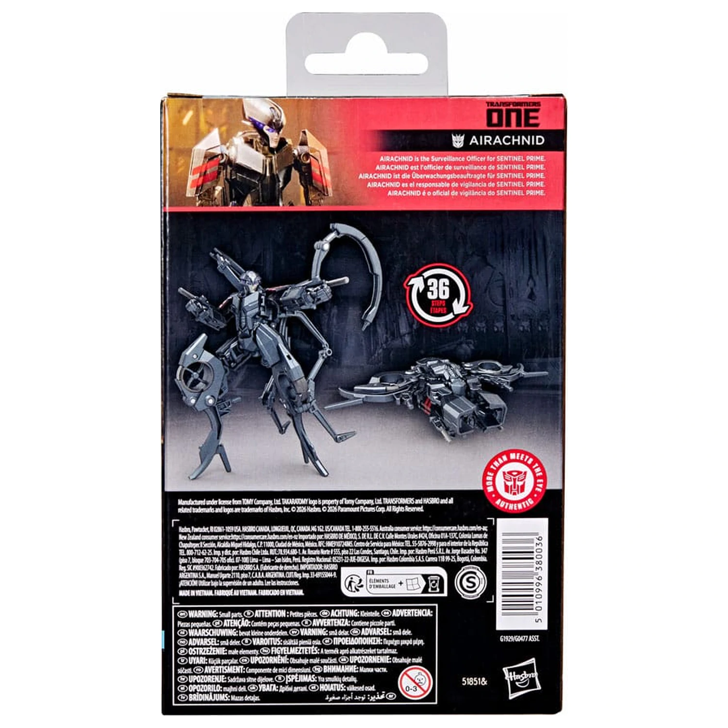 Transformers One Studio Series Deluxe Class Action-Figur Airachnid 11 cm Produktfoto