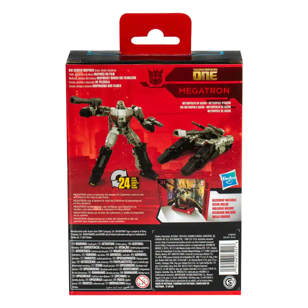 Transformers One Studio Series Deluxe Class Actionfigur Gamer Edition Megatron 11 cm Produktfoto