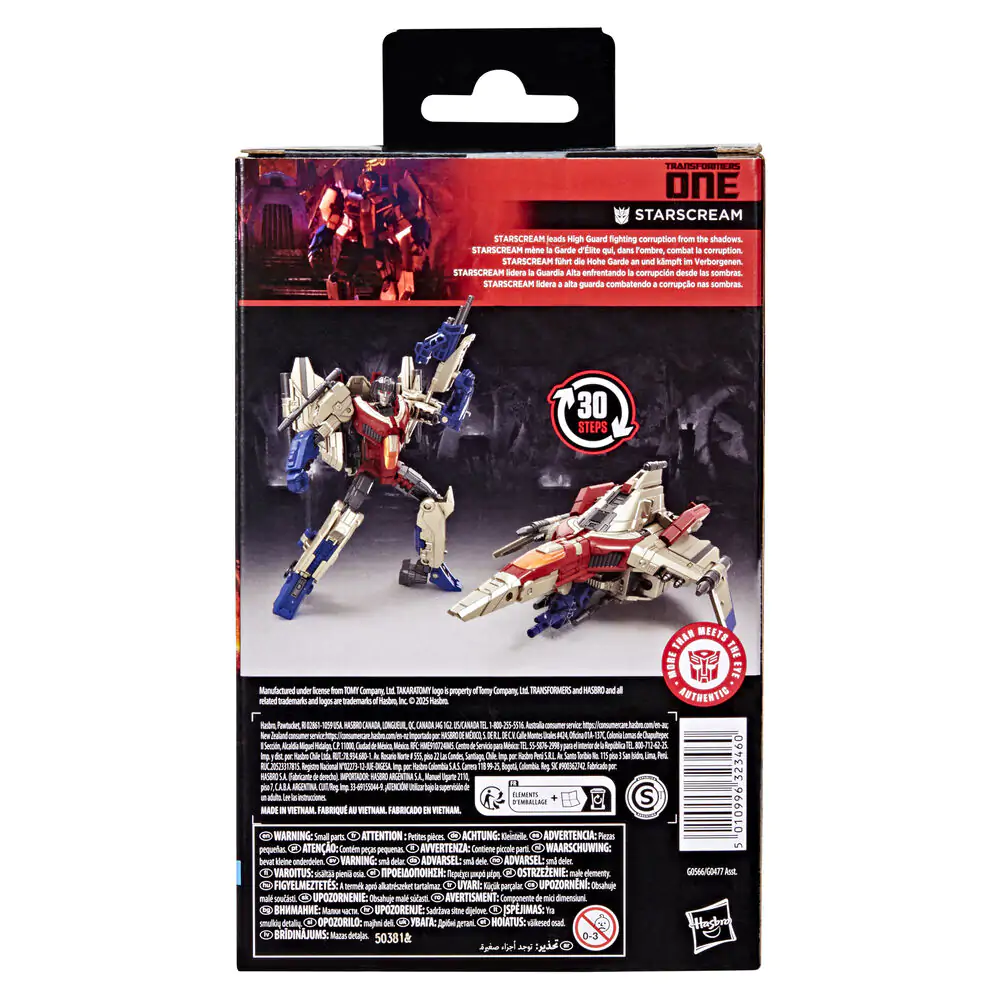Transformers One Studio Series Starscream Figur 11,5cm Produktfoto