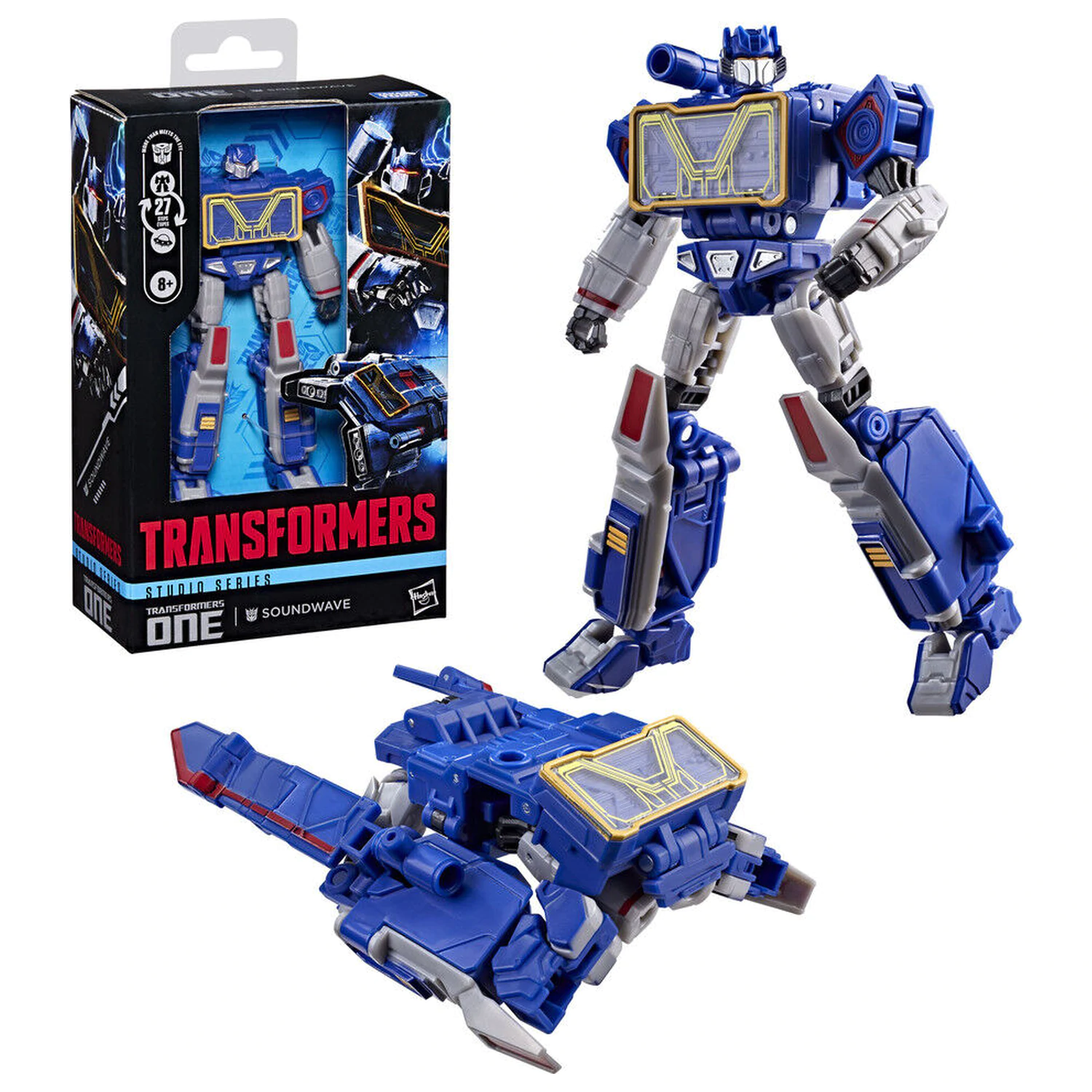 Transformers One - Transformers Studio Series Soundwave Figur 13cm Produktfoto