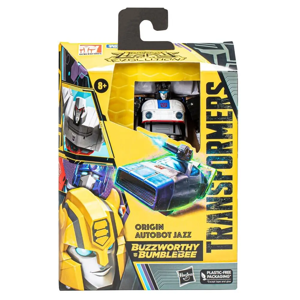 Transformers Origin Autobot Jazz Buzzworthy Bumblebee Figur 14cm Produktfoto