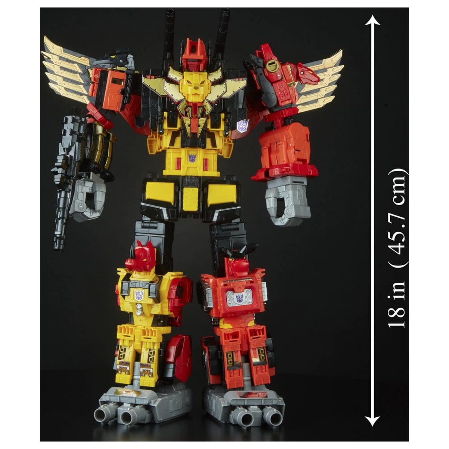 Transformers Power of the Primes Combiner Actionfigur Predaking 45 cm Produktfoto