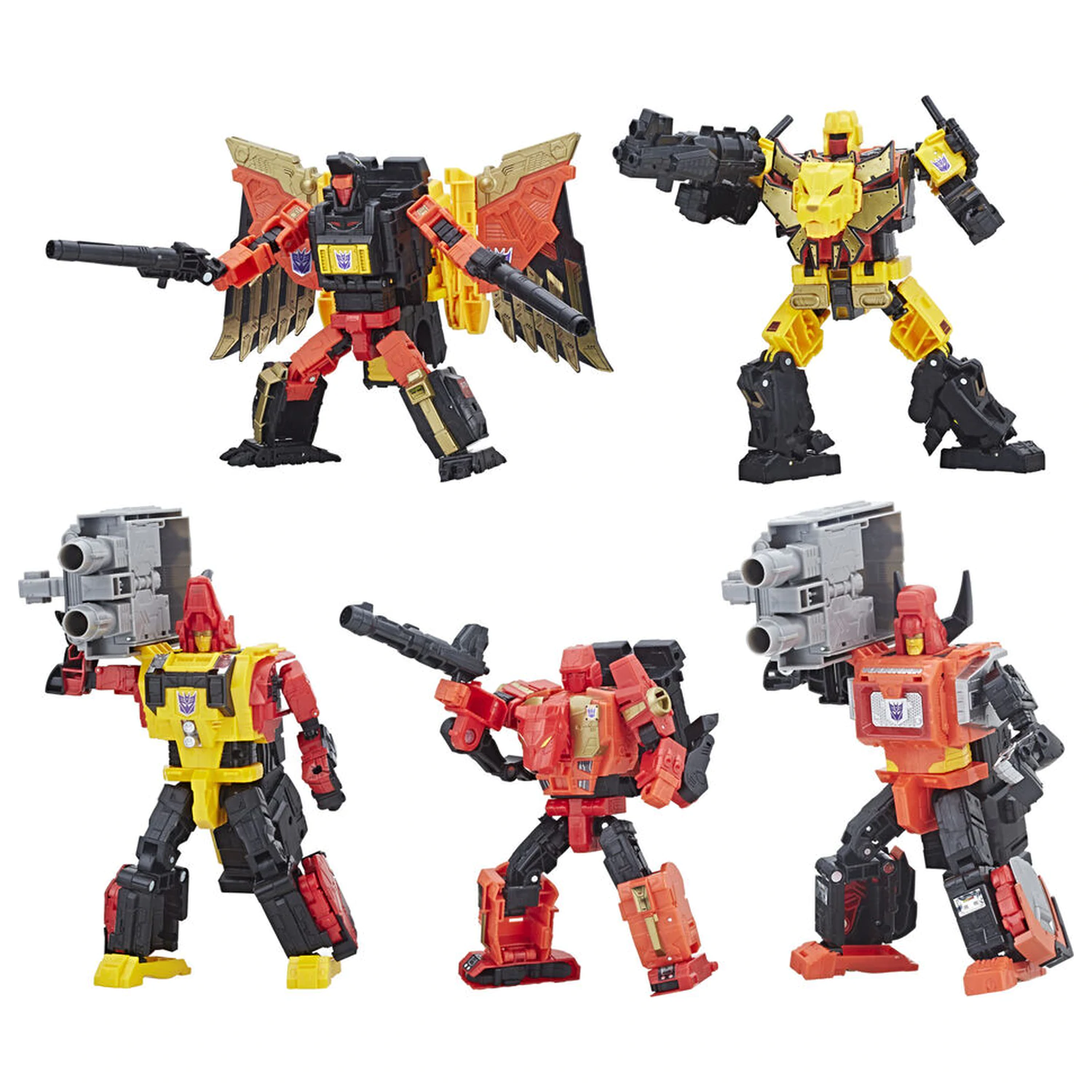 Transformers Power of the Primes Predaking Combiner Set Figuren Produktfoto