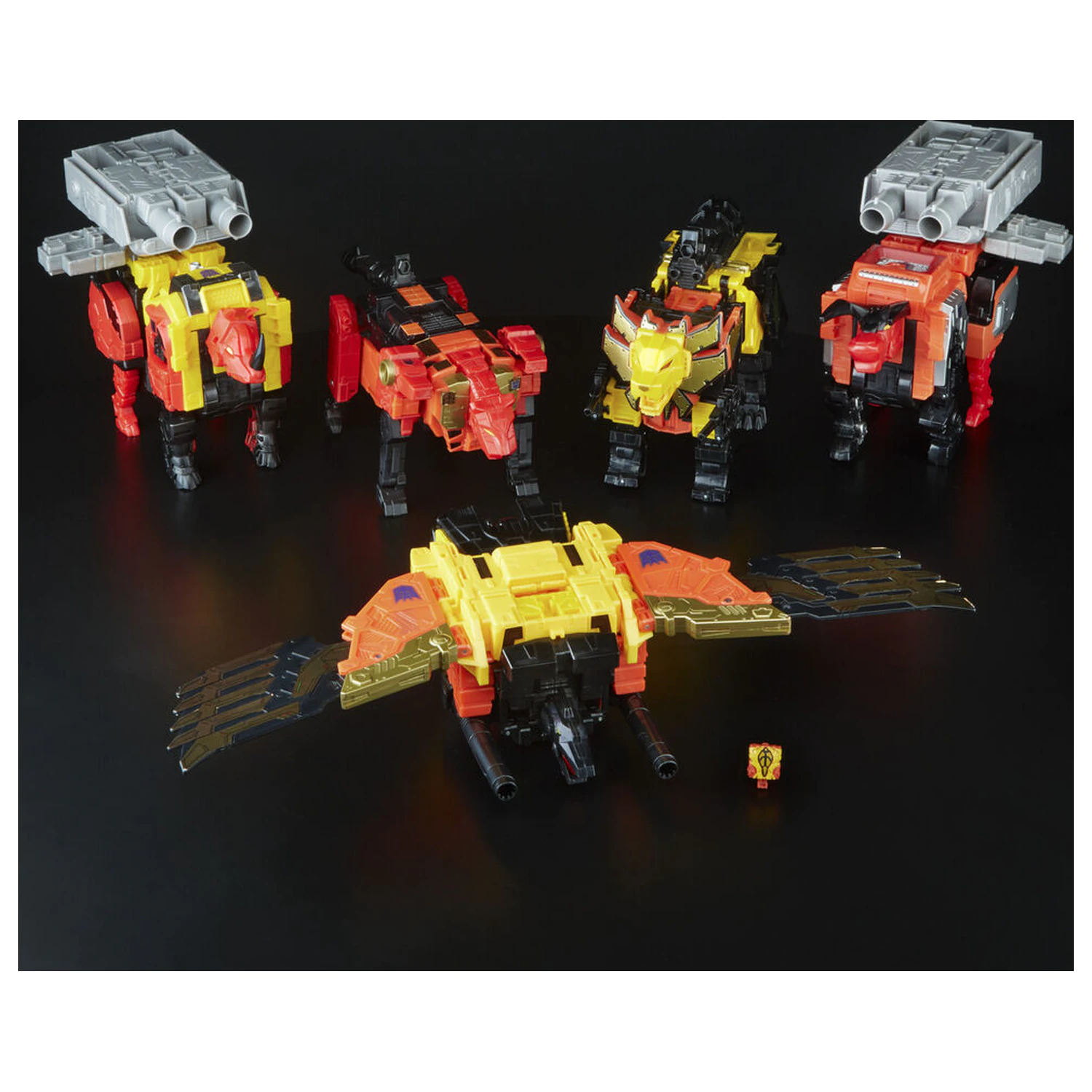 Transformers Power of the Primes Predaking Combiner Set Figuren Produktfoto