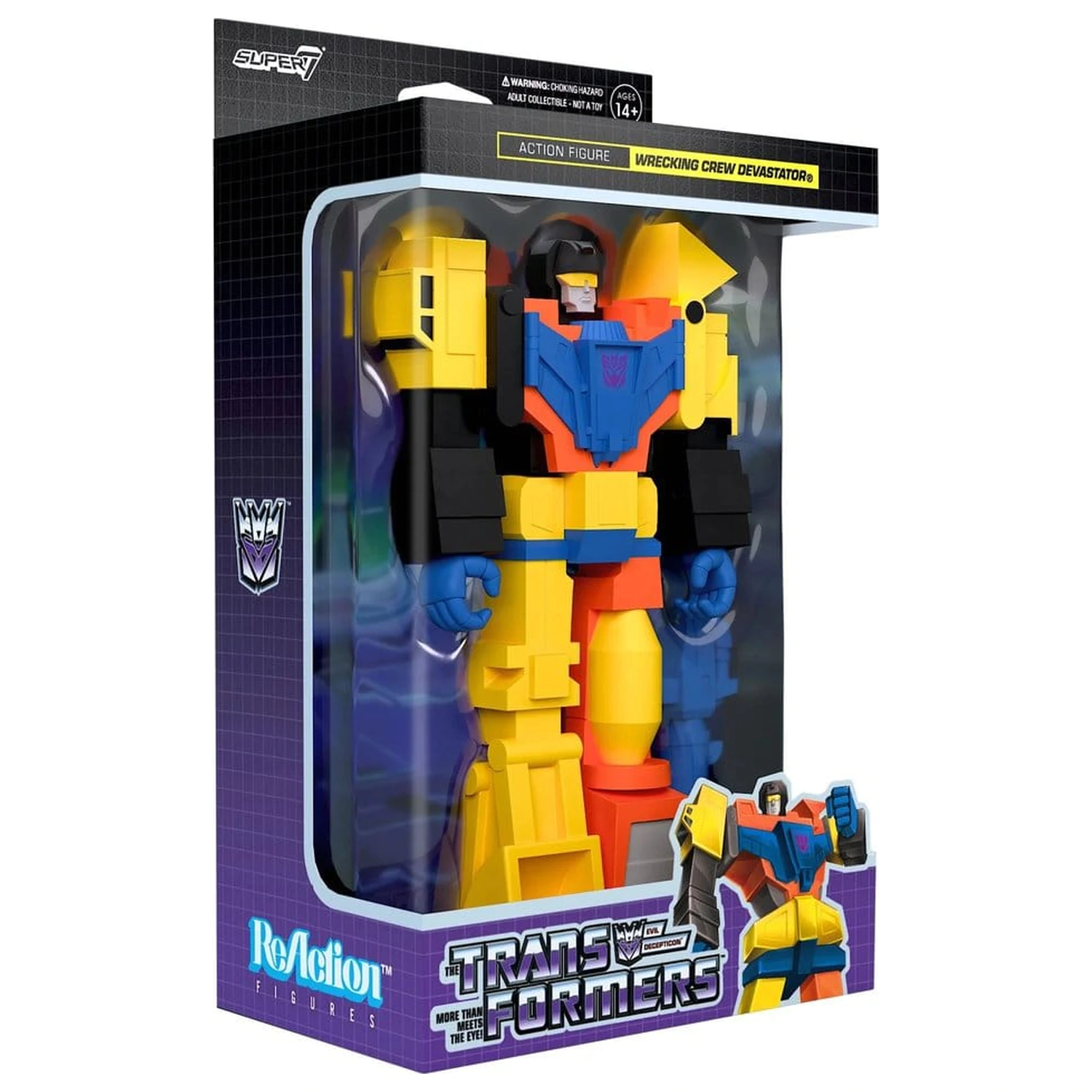 Transformers ReAction Actionfigur Devastator 10 cm Produktfoto