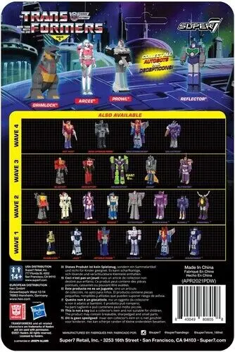 Transformers ReAction Actionfigur Prowl 10 cm Produktfoto
