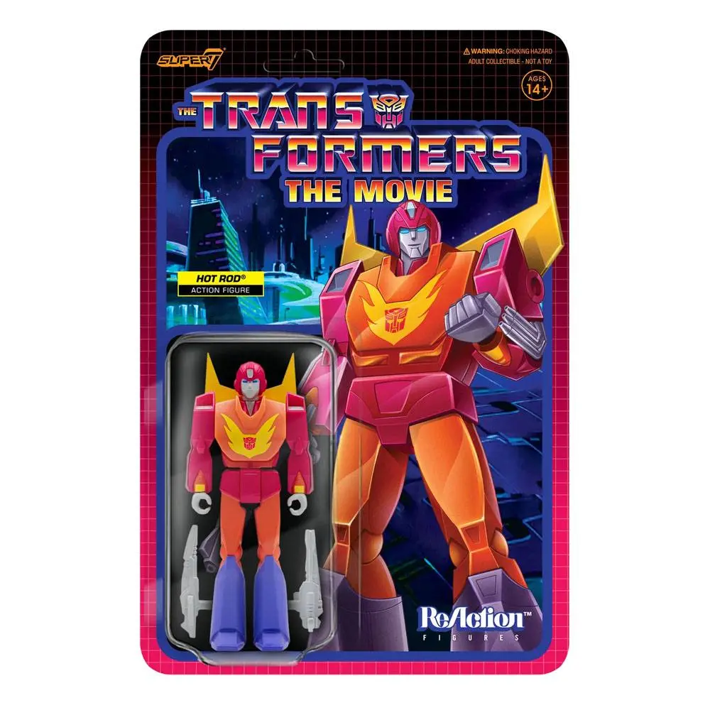 Transformers ReAction Actionfigur Wave 4 Hot Rod 10 cm Produktfoto