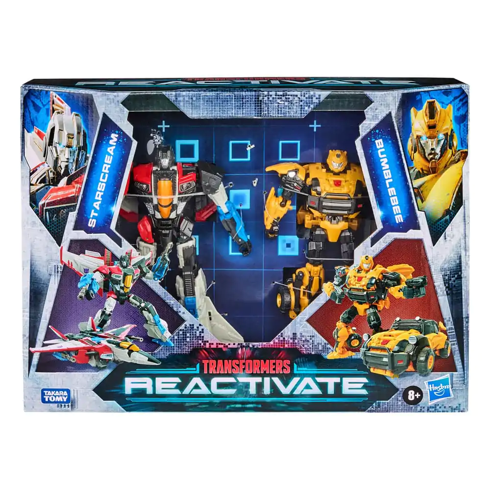 Transformers: Reactivate Actionfiguren 2er-Pack Bumblebee &amp; Starscream 16 cm Produktfoto