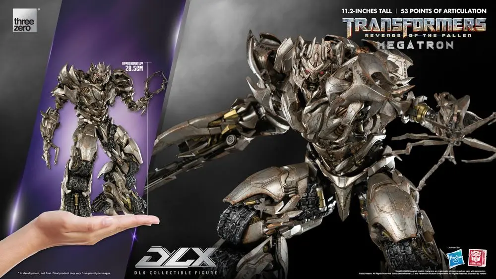 Transformers - Die Rache DLX Actionfigur 1/6 Megatron 28 cm Produktfoto