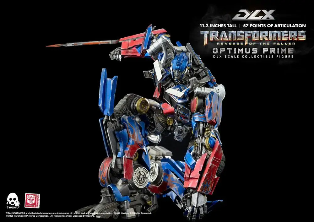 Transformers: Revenge of the Fallen DLX Action Figur 1/6 Optimus Prime 28 cm Produktfoto