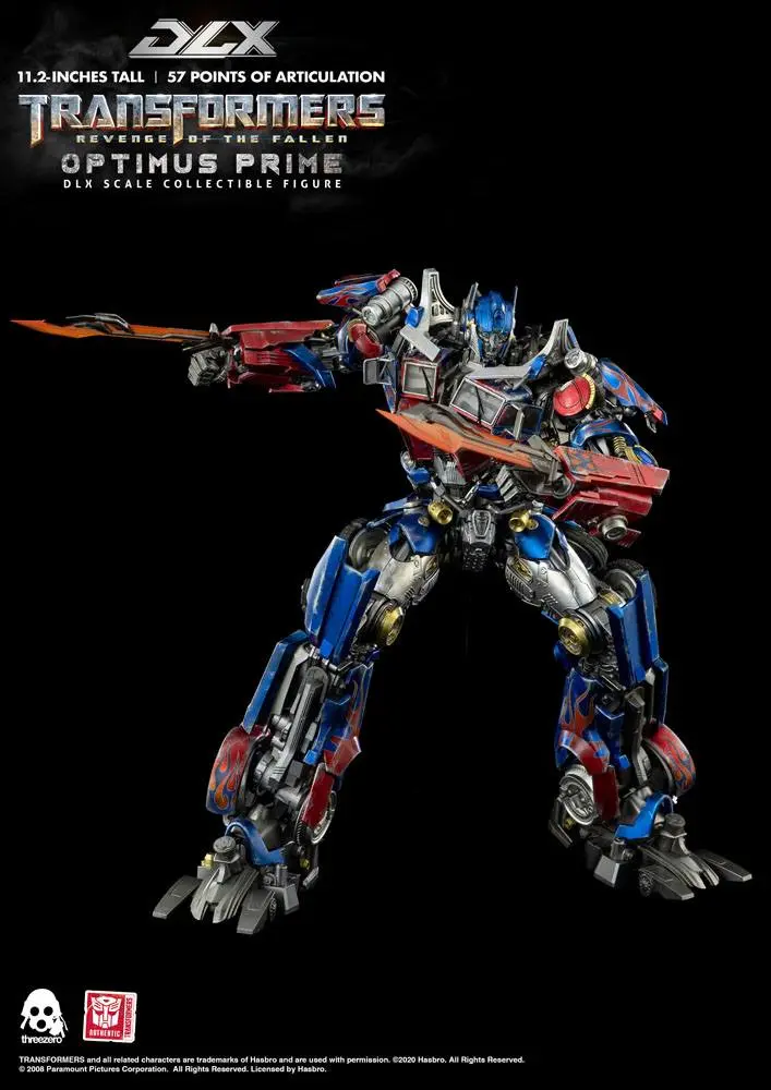 Transformers: Revenge of the Fallen DLX Action Figur 1/6 Optimus Prime 28 cm Produktfoto