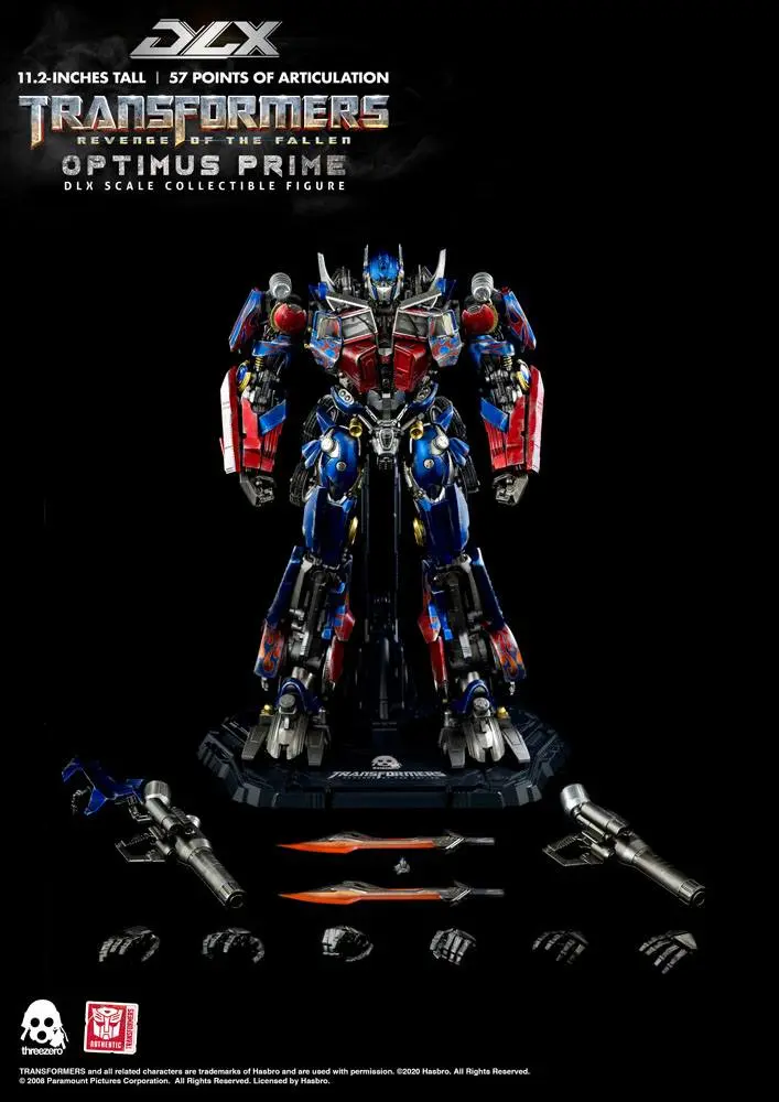 Transformers: Revenge of the Fallen DLX Action Figur 1/6 Optimus Prime 28 cm Produktfoto