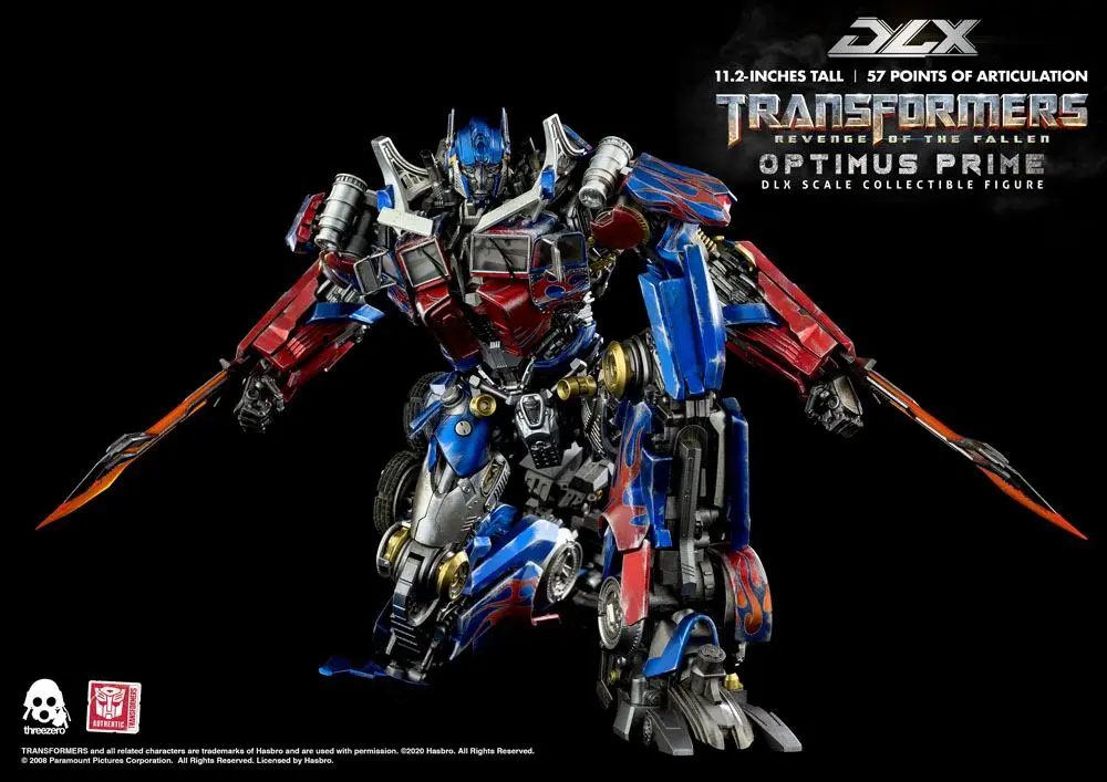 Transformers: Revenge of the Fallen DLX Action Figur 1/6 Optimus Prime 28 cm Produktfoto