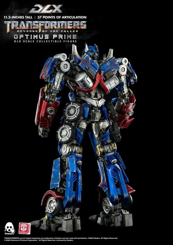 Transformers: Revenge of the Fallen DLX Action Figur 1/6 Optimus Prime 28 cm Produktfoto